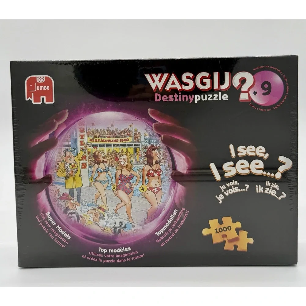 Wasgij Destiny 1000 pc #9 Super Models jigsaw puzzle Sealed New